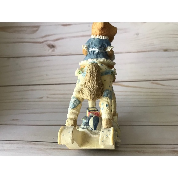 Trippie’s Bears on a Rocking Horse Ceramic Figurine - Picture 4 of 7